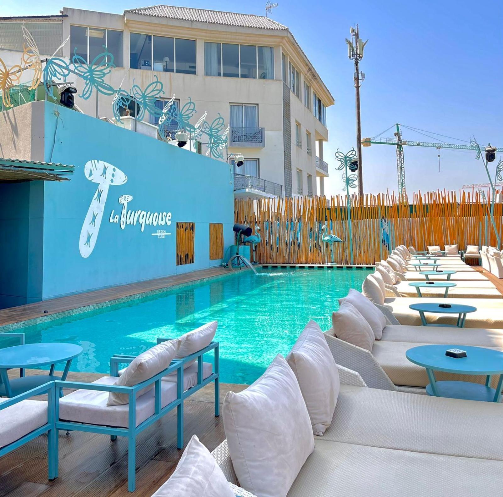 Mandarin Palace Hotel & Spa 丹吉尔 外观 照片 The pool at the nightclub